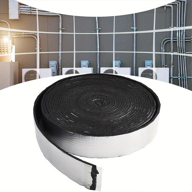 5cmx10m Pianka Ochrona przed mrozem do domu Izolacja rur ogrodowych Owijka Zewnętrzna Samoprzylepna Idealna do rur z ciepłą i zimną wodą