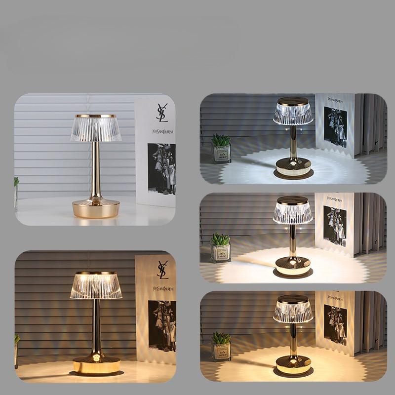 1Pc Creative and Simple Atmosphere Decorative Mushroom Desk Lamp Household Living Room Bedroom Bedside Lamp Touch Charging Gift Night Light