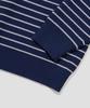 Agod Striped Knit Cardigan [Navy]