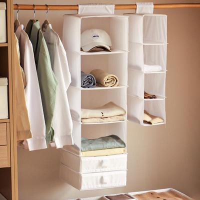 Rustic Time Foldable Multi-Layer Hat & Clothing Organizer Bag