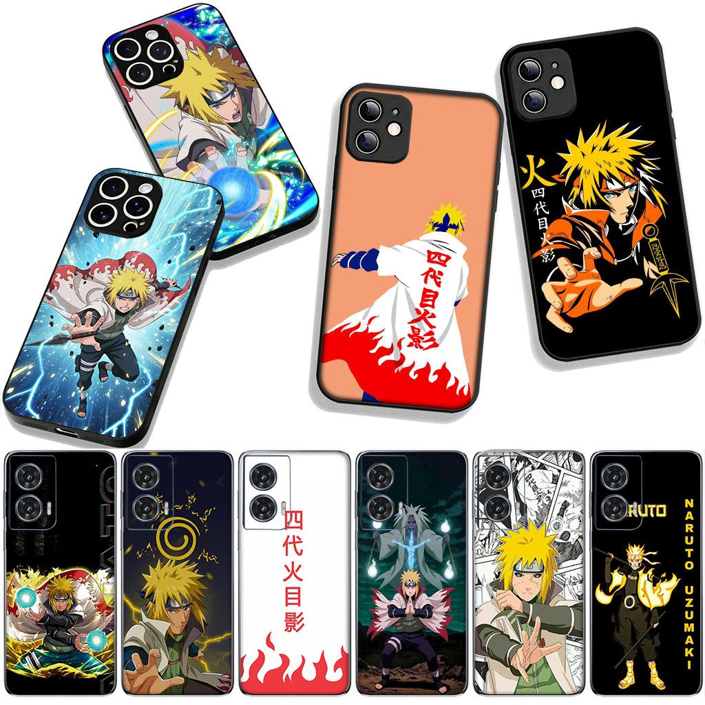 for Samsung Galaxy A25 A37 A57 A12 A14 A41 A50 A51 A70 A71 A72 A21S A04 M15 Note 20 9 8 10 Case Cartoon Narutos Namikaze Minato