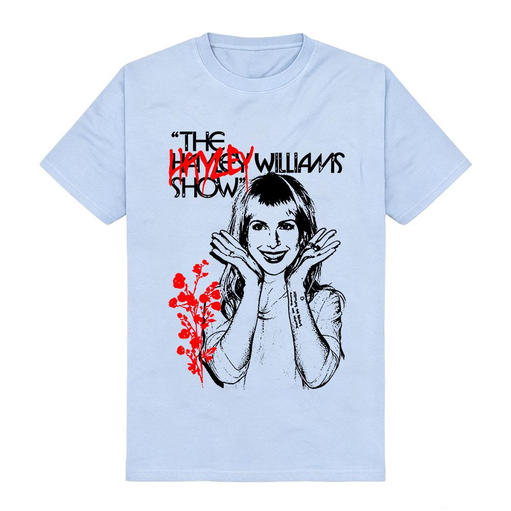 The Hayley Williams Show T-shirt Short Sleeve Cotton Summer Tshirts Unisex Streetwear Fashion O-neck Casual Women Men Tees