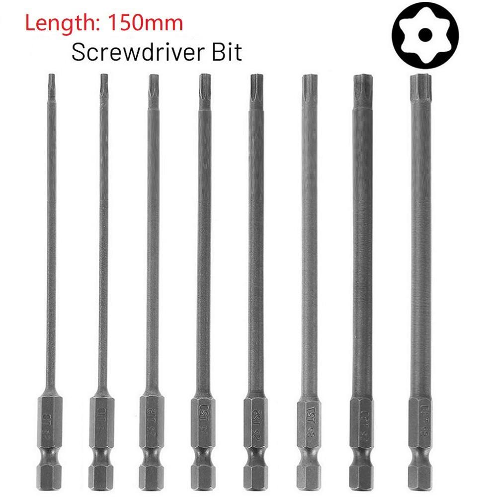 

Отвертка Torx Head Bit 150 мм длиной 6,35 мм Аксессуары