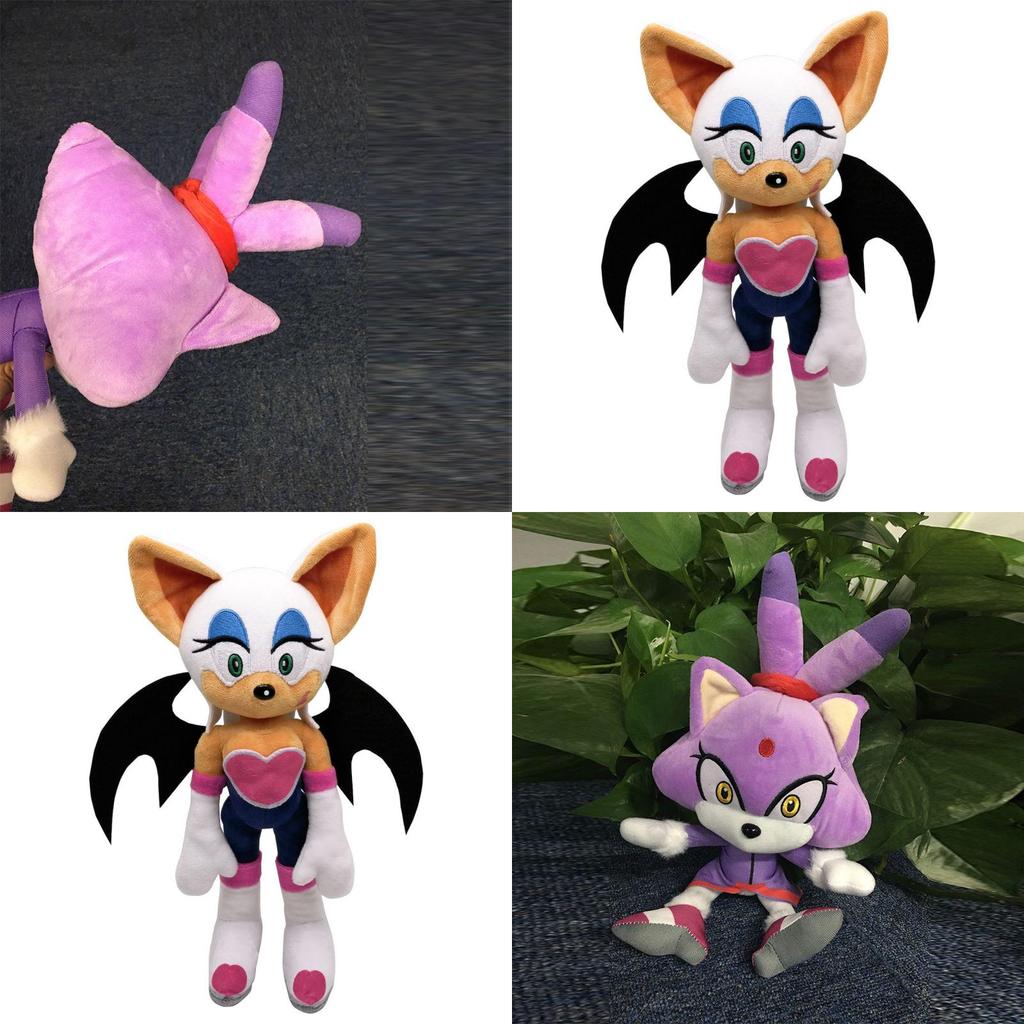 Juguetes de Peluche Sonic Bruz Dibujos Animados Muñeco Suave Relleno Apto para Niños Lindo Peluche de Anime Regalo Perfecto