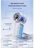 Portable USB High-Speed Turbine Fan - Compact Handheld Semiconductor Cooling Fan for Home Use