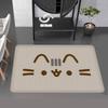 Anime P-Pusheen Cute Cat Door Mat Washable Non-Slip Living Room Sofa Chairs Area Mat Kitchen Doormat Area Rug