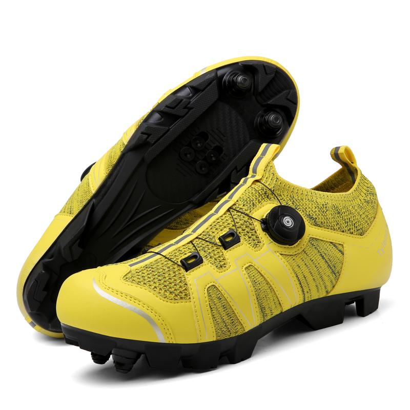 

Mens for Indoor Outdoor MTB Shoes Women Cycling Shoes Road Bike Shoes Quick Ratchet Buckle Compatible with SPD System Pedal 47