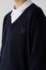 Pullover School Knit 140901 Kinder NV [Beams School] V-Ausschnitt