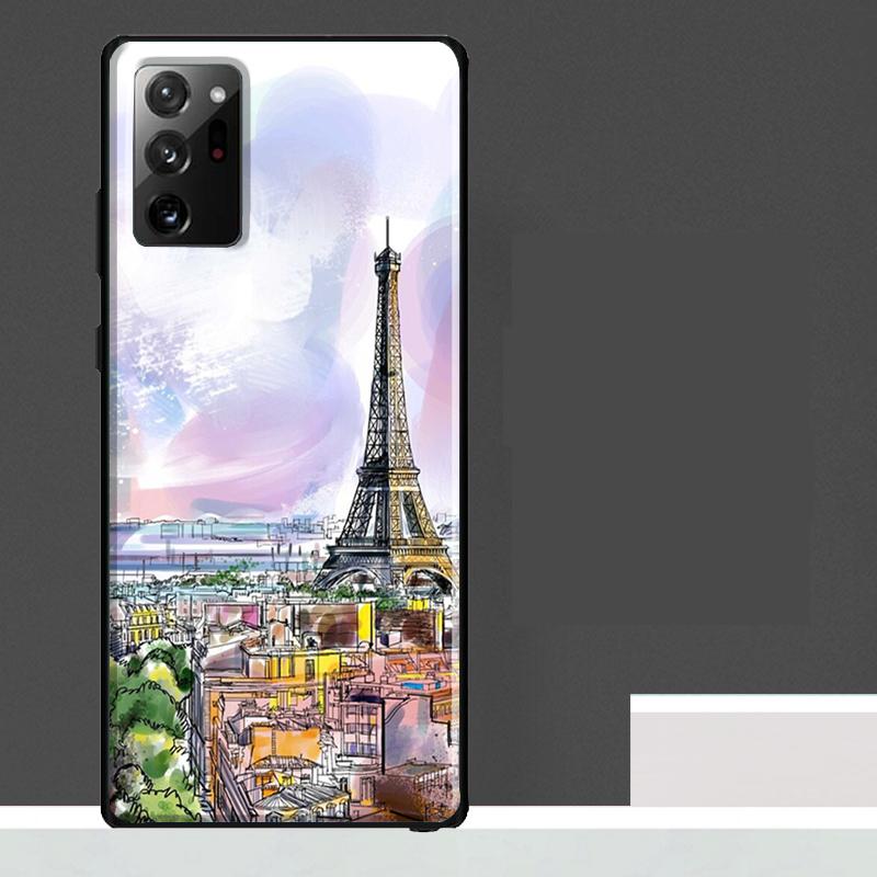 France Paris Eiffel Tower Case For Samsung Galaxy S25 Ultra S23 S22 S21 S24 Ultra S9 S10 S20 Plus S25 FE Phone Cover