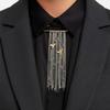 Exaggerate Long Tassel Chain Brooch For Women Handmade Beaded Many Layer Chain Multi Functional Fixed Pin Pants Clothes Decor