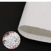 Telo Ombrellone Bianco e Resistente ai Raggi UV Materiale PE Spesso Telo Impermeabile Tende da Esterno Teli per Cortili Campeggio Tessuto per Protezione Solare