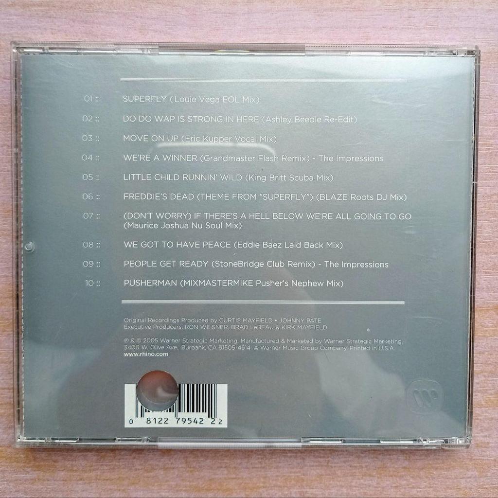 [GEBRAUCHT] Import-Promo MAYFIELD:REMIXD Curtis Mayfield CD