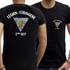 Unități de Elită ale Armatei Franceze 2ème REP Regiminte Străine de Parașutiști Tricou Nou 100% Bumbac Mânecă Scurtă Gât Rotund Casual Tricou pentru Bărbați