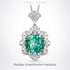 WNFU Women's Jewelry Set, Paraiba Green, Copper