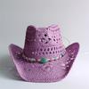 Western Cowboy Straw Hat Women's Cowboy Hat 2026 New  Spring Knight Hat Men's Jazz Hat Summer Cowboy Hat Sombrero hombre