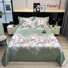 Ice Silk Summer Cool Mat Set: Foldable & Washable Three-Piece for Dormitory Single Beds