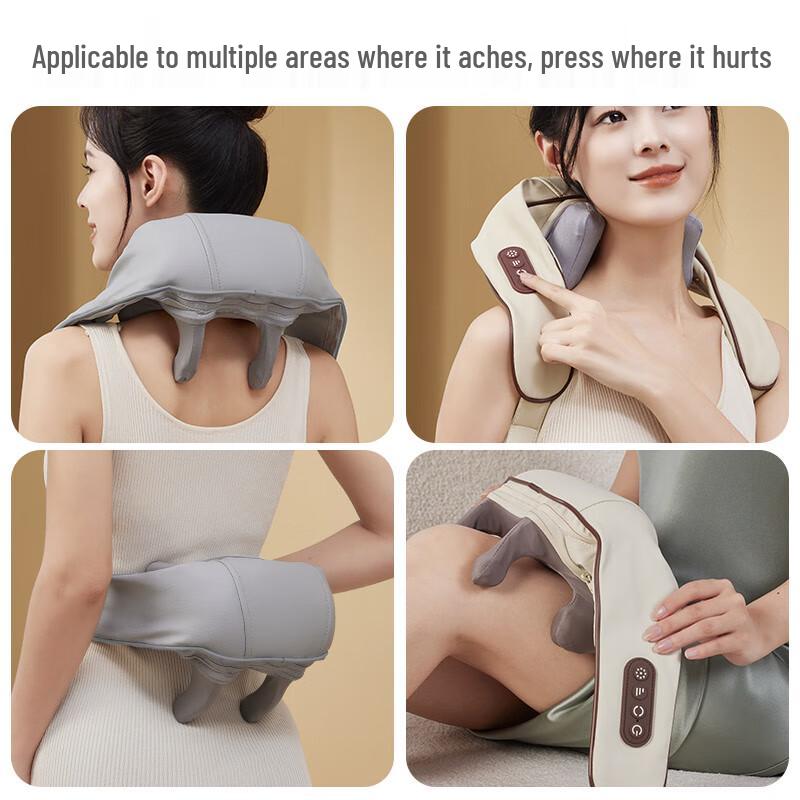 Wireless Neck and Shoulder Kneading Massager P10