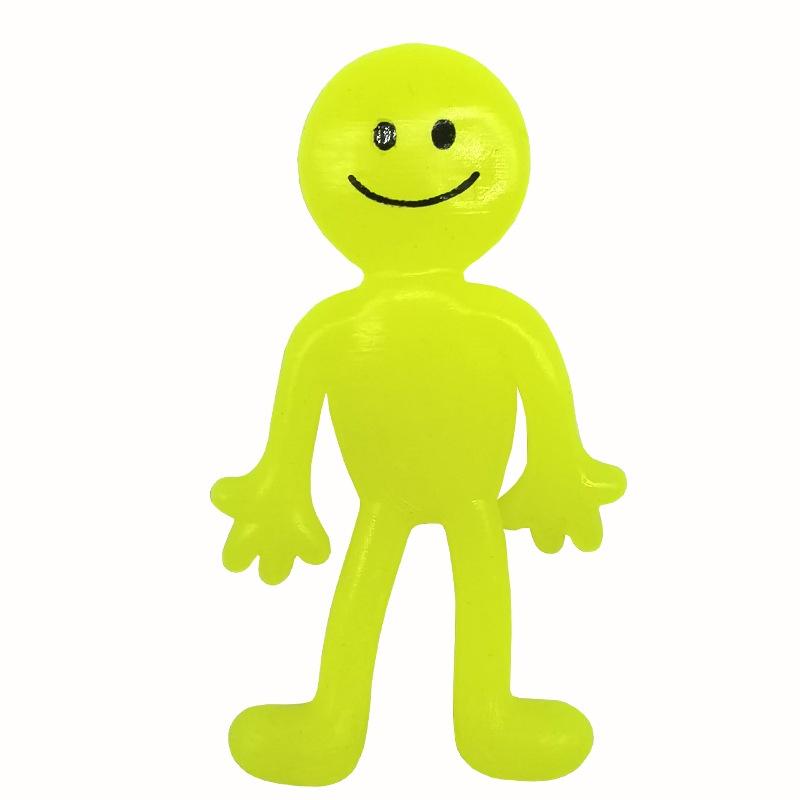Tpr Smiley Face Doll Toy Stretchable And Stress-relieving Figure For Children Teens And Adults