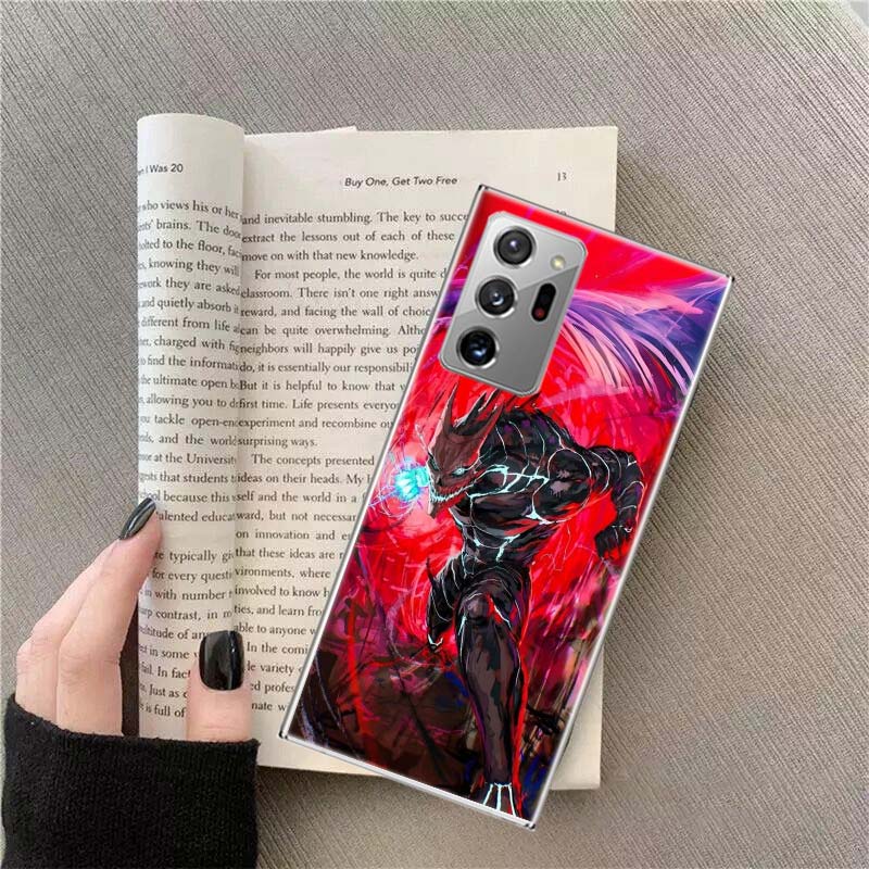 Kaiju No. 8 Anime Phone Case For Samsung Galaxy S25 Edge S24 S23 FE S22 S26 Ultra S21 S20 S10 Plus Capa Soft