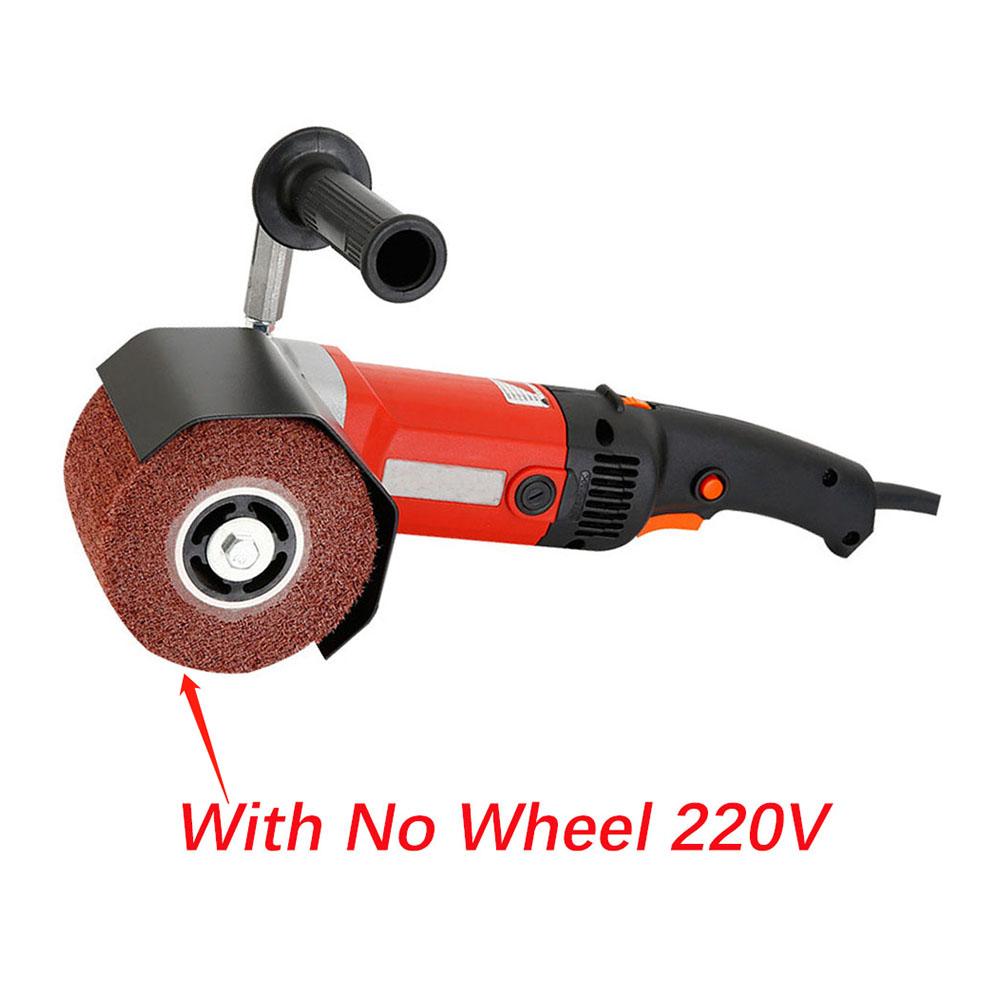Handheld Metal Burnishing Machine 1400W 220V Electric Sander Polisher Wire Drawing Machine for Wood Stainless Steel Polishing