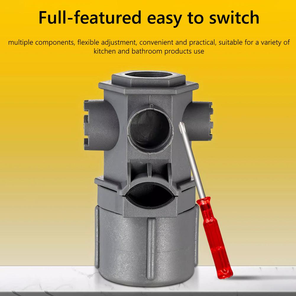 All-In-One Wrench Tool Set Installer Wrench Faucet Wrench Multi-Function Spanner for Kitchen Bathroom Tap Water Leakage