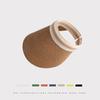 Summer Outdoor Empty Top Hat Solid Color Sun Hat Straw Beach Sun Hat Men