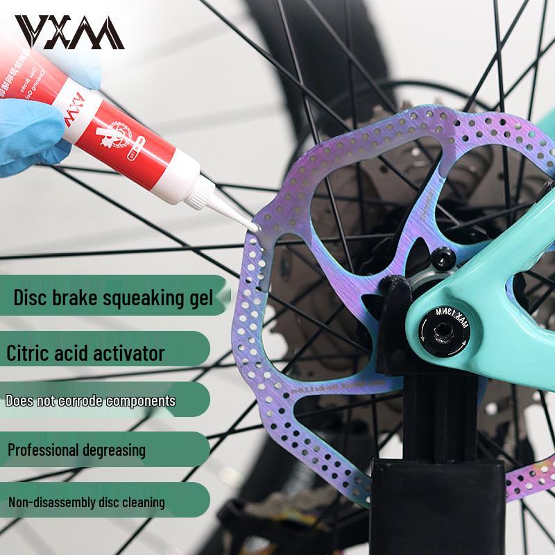 Bicycle Disc Brake Noise Eliminator Gel and Cleaner
