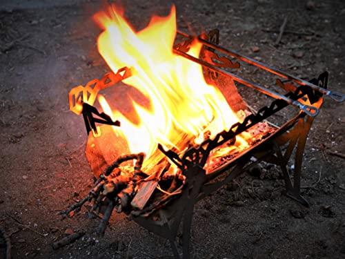 N-project Titanium Fire Pit Nature Stove TITANIUM GEAR - Ultra-lightweight 185g - Mountaineering, Solo Camping Naturestove N-716 [Made In Japan]