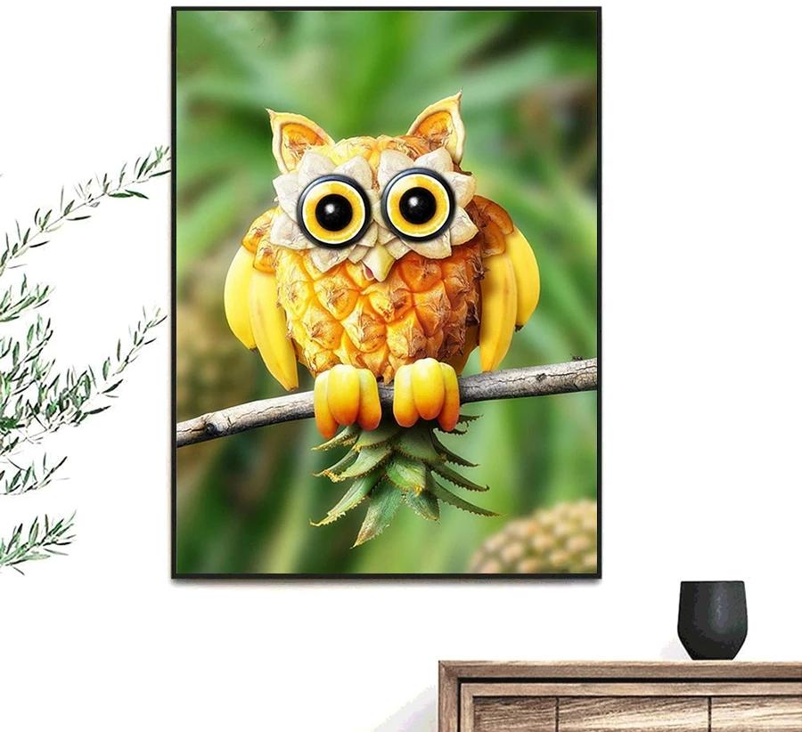 5d Diamond Painting Full Drill Fruit Owl Mosaic Round Rhinestones Pictures Embroidery Home Decor Gift At Affordable S Free Shipping Real Reviews With Photos Joom - Owl Home Decor 5d Diamond Painting Full Drill Fruit Owl Mosaic Round Rhinestones Pictures Embroidery Home Decor Gift At Affordable S Free Shipping Real Reviews With Photos Joom - Owl Home Decor