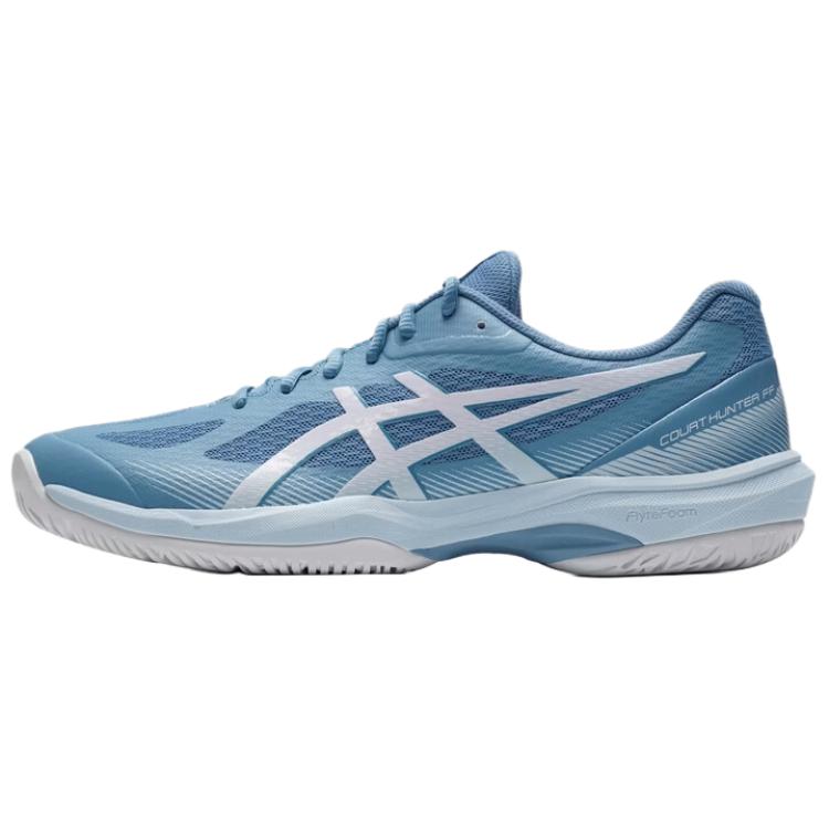 Asics Court Hunter FF Comfortable Durable Badminton Shoes Men sneakers Blue White 1071A111-401 44.5