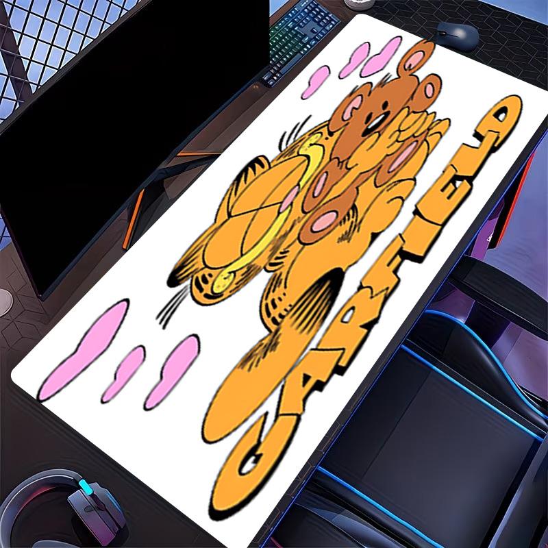 Garfield Print Mouse Pad, for Keyboard Pad Laptop PC Mat for Office Home Use, Desk Decor, Perfect Birthday Gift for Gamers