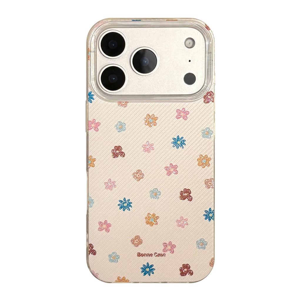 Shimmering Autumn Flower Phone Case for iPhone 17 and iPhone 17 Pro Max