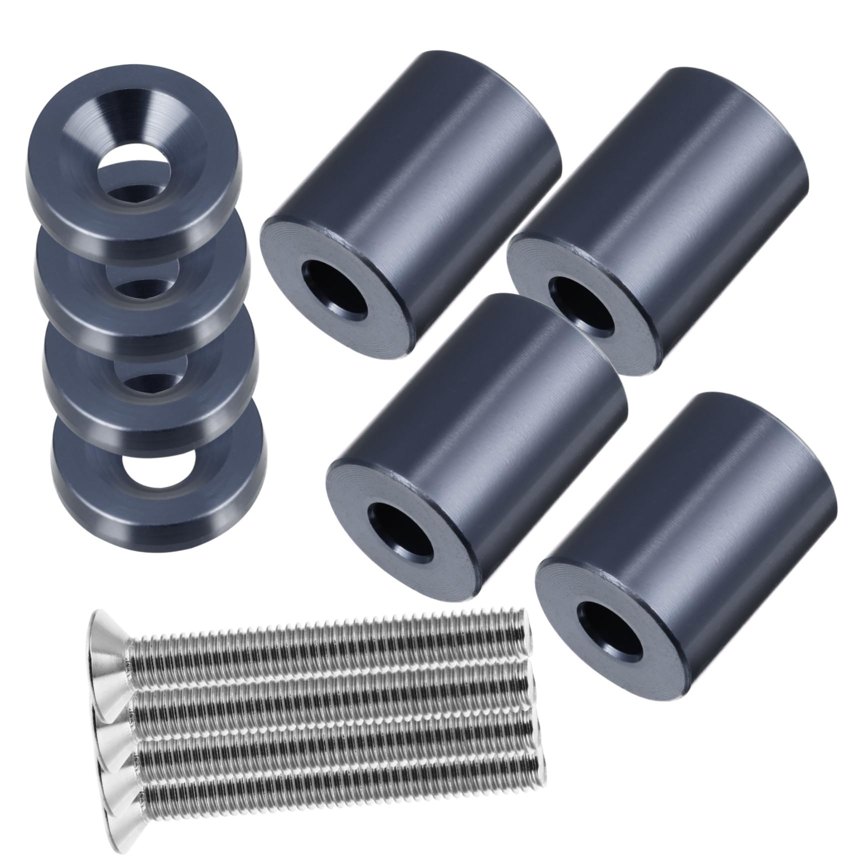 LIFKOME Spacer Riser for Engine Hood Compatible with Air Ventilation 3X2CM