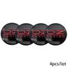 Set di 4 Adesivi Tappo Centrale Mozzo Ruota Auto Emblema OZ da 56 mm Adatti per Adesivi Emblema 3D OZ Racing Decorazione Styling Automobilistico