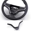 For Chevrolet Chevry Cruze 2016 2017 2018 ABS Steering Wheel Panel Cover Sticker Decoration Trim Car Accessories