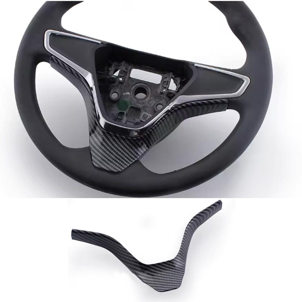 For Chevrolet Chevry Cruze 2016 2017 2018 ABS Steering Wheel Panel Cover Sticker Decoration Trim Car Accessories