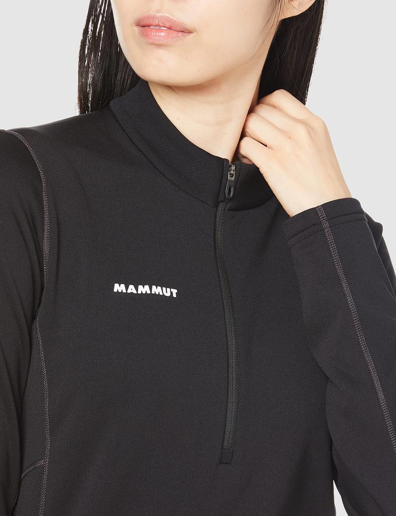 Mammut Aenergy ML Half Zip Pull AF Asian Black Damen, Passform, (1016-01130)