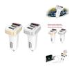 Premium Dual Usb Car Charger Adapter With Digital Led Voltage And Current Display
