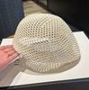 Korean Fashion Hollow out Beret for Children Summer Thin Style Breathable Reverse Front Artist Cap