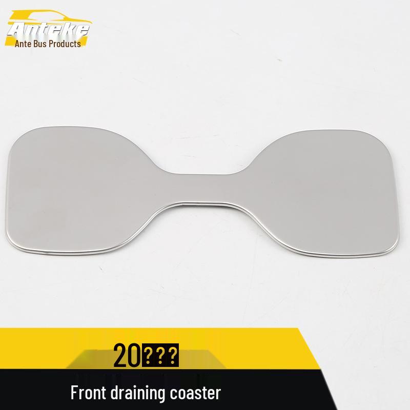 Breeze Car Cup Holder Anti-Scratch Pad & Decorative Sticker for 20 Models