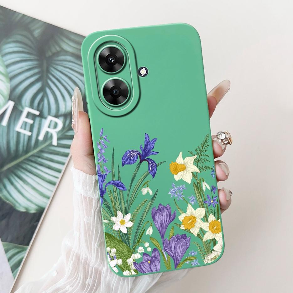 Für Realme Note 60 Hülle Luxus Kunst Bemaltes Cover Stoßfest Weiches Silikon Handyhülle Für Realme Note 50 Note50 Note60 Rückseite