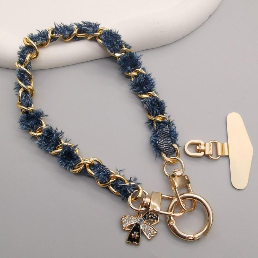 Pendant Cell Phone Chain Pearl Mobile Phone Lanyard Mobile Phone Strap Women/Lady/Girl