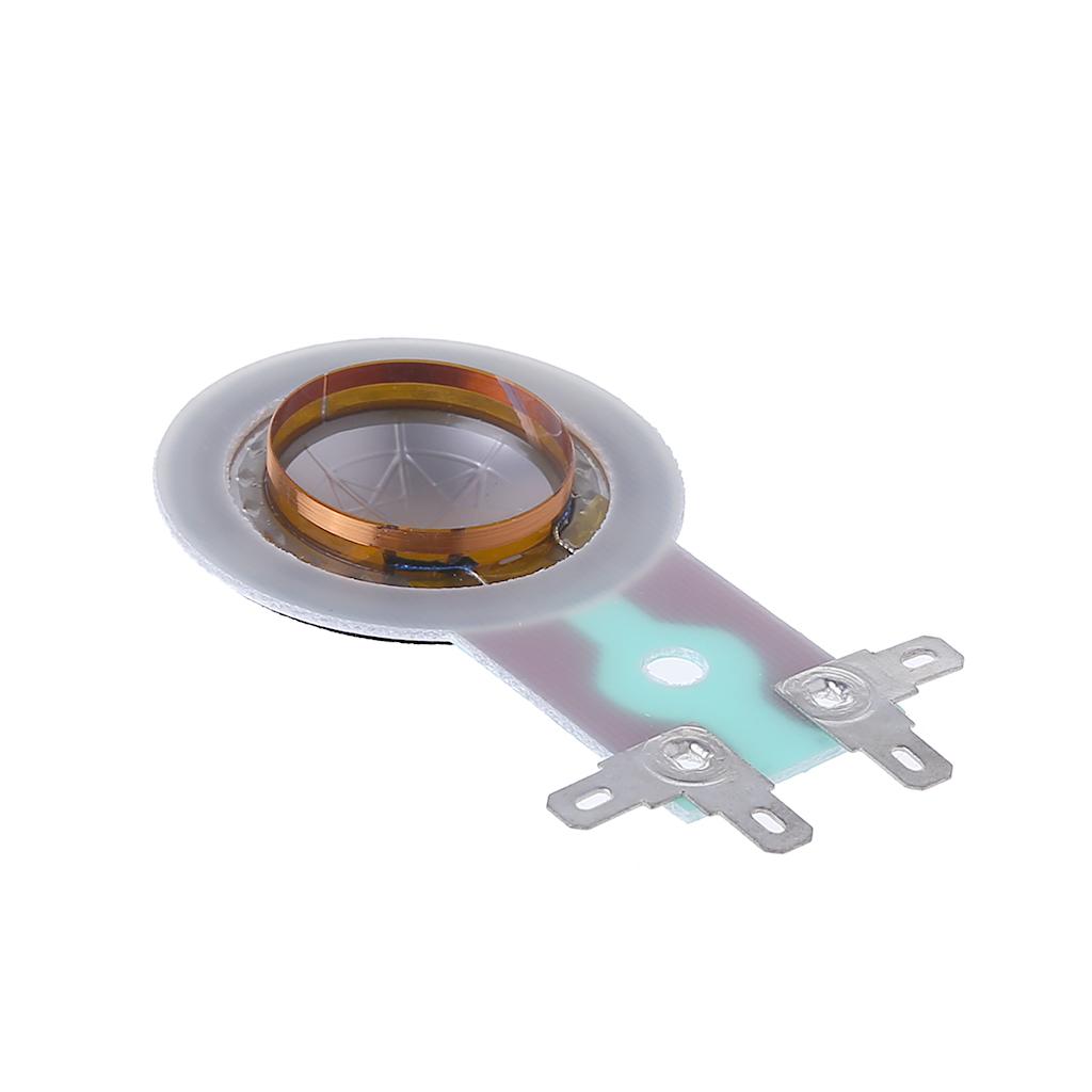 Round Speaker Treble Coil Horn Titanium Film Copper Clad Alumium Diaphragm 8OHM Impedance Tweeters Voice Coil Long-last
