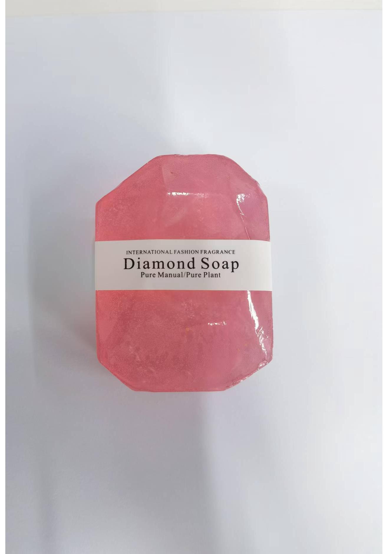 100g Gold Foil Handmade Perfumed Soap - Moisturizing & Cleansing Scented Souvenir 100g ярко-розовый