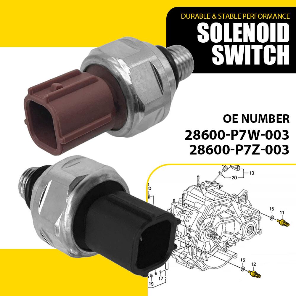 2Pcs Transmission Pressure Switches 28600-P7W-003, 28600-P7Z-003 For Honda Acura