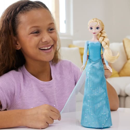 Mattel Disney/Frozen Elsa (Doll 1) [Disney 100th Anniversary Celebration] [Dress-up Doll] [3 Years Old and Up] [Gift] HLW47