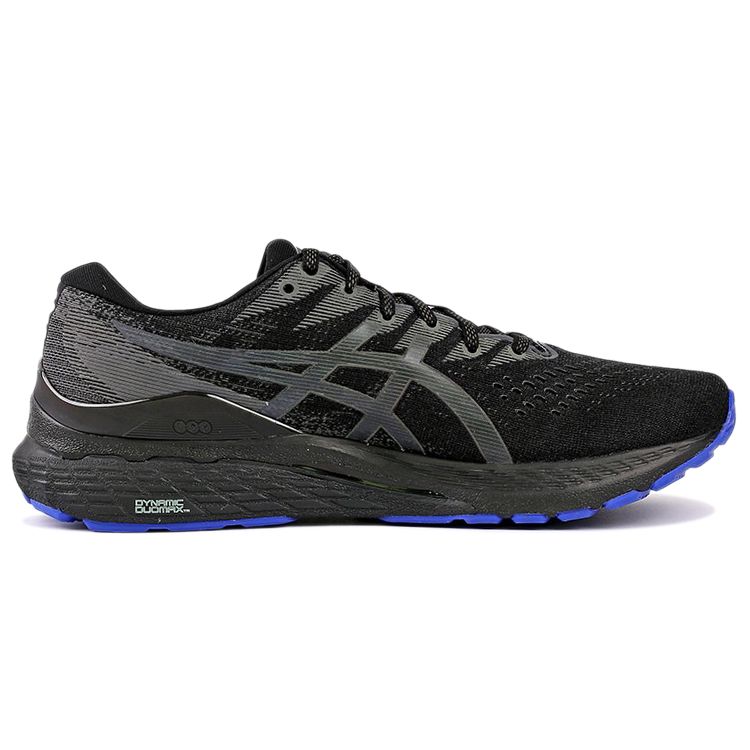 Asics Gel-Kayano 28 Stability Support Fabric Low-Top Marathon Running Shoes Men Sneaker Black Green 1011B413-001