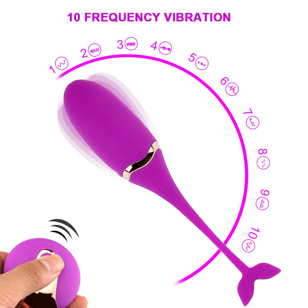 Whale  Remote Usb Rechargeable G Spot Stimulation Vibrating Eggs