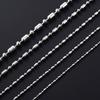 Fashion Stainless Steel Beads Necklace Link Bamboo Neck Chain for Men Women No Fade Collar Choker Copper Color Metal Jewelry