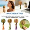 Desktop Fan, Rechargeable, Suitable For Dormitories, Desks, And Outdoor Use Portable Handheld Fan.